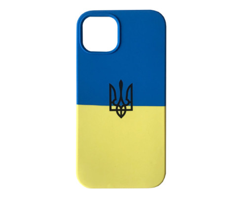 Чохол Silicone Case Full Ukraine for iPhone 13 Pro Max mag-200000141217613119