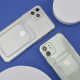 Чохол Silicone CARD CASE 1,5 mm for iPhone 14 Transparent mag-200000141350013242