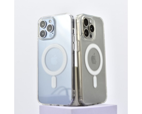 Чохол Clear Case MagSafe (тех пак) for iPhone 14 mag-200000141819213600