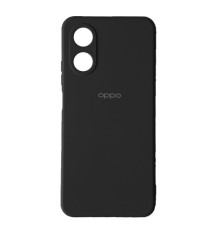 Чохол Silicone Case Full for Oppo A17 Black mag-200000141868013620