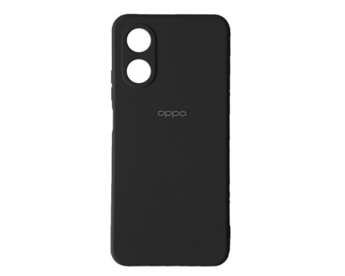 Чохол Silicone Case Full for Oppo A17 Black mag-200000141868013620