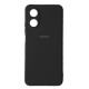 Чохол Silicone Case Full for Oppo A17 Black mag-200000141868013620