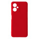 Чохол Silicone Case Camera (no logo) для Xiaomi Redmi Note 12 5G/Poco X5 5G red mag-2000001421826102769