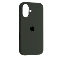 Чохол Silicone Case Full Copy for iPhone 16 (49) forest green mag-200000154100551541