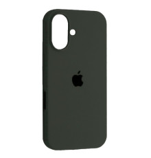 Чохол Silicone Case Full Copy for iPhone 16 (49) forest green mag-200000154100551541
