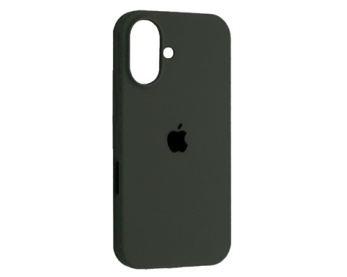Чохол Silicone Case Full Copy for iPhone 16 (49) forest green mag-200000154100551541