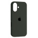 Чохол Silicone Case Full Copy for iPhone 16 (49) forest green mag-200000154100551541
