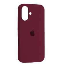 Чохол Silicone Case Full for iPhone 16 (52) marsala mag-200000154101253794