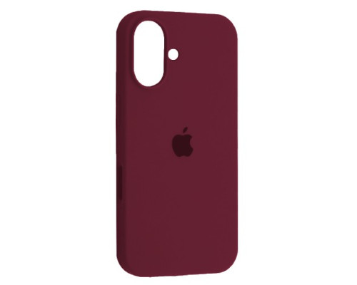 Чохол Silicone Case Full for iPhone 16 (52) marsala mag-200000154101253794