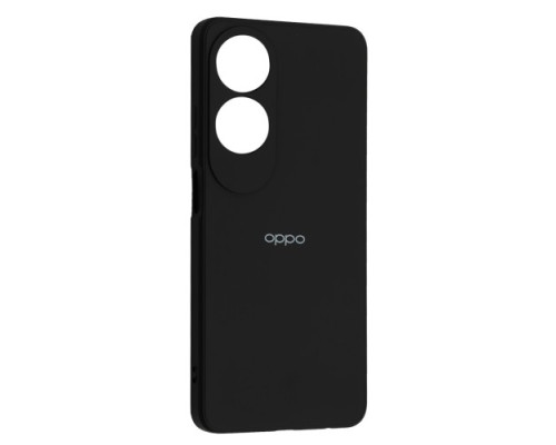 Чохол Silicone Case Full for Oppo A60 Black mag-2000001546109106306