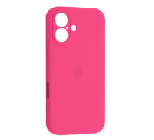Чохол Silicone Case Full Camera Copy for iPhone 16 Plus (47) hot pink mag-200000154785452093