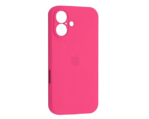 Чохол Silicone Case Full Camera Copy for iPhone 16 Plus (47) hot pink mag-200000154785452093