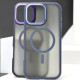 Чохол NEW MATTE MAGSAFE for iPhone 16 Pro Max Dark blue mag-200000155246952505