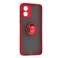 Чохол Gingle Ring Case for Motorola E13 4G Red mag-200000156005155748