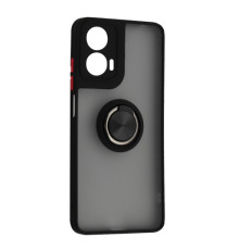 Чохол Gingle Ring Case for Motorola G24 4G Black mag-2000001560143137994