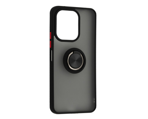 Чохол Gingle Ring Case for Xiaomi Redmi 13 Black mag-200000156078560857