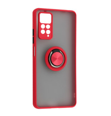 Чохол Gingle Ring Case for Xiaomi Redmi Note 11/11S Red mag-200000156105855816