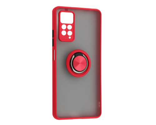 Чохол Gingle Ring Case for Xiaomi Redmi Note 11/11S Red mag-200000156105855816