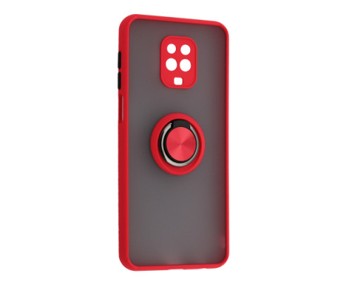 Чохол Gingle Ring Case for Xiaomi Redmi Note 9S/9Pro Red mag-200000156145455841
