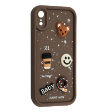 Чохол HAPPY Donut Case for iPhone XR Brown mag-2000001562031135218