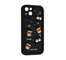 Чохол HAPPY Cookie Case for iPhone 15 Black mag-2000001562710135259