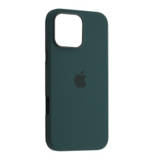 Чохол 1:1 Original Silicone Case with MagSafe for iPhone 16 Pro Lake Green mag-2000001571491106770