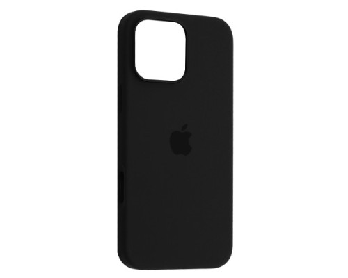 Чохол 1:1 Original Silicone Case with MagSafe for iPhone 16 Pro Black mag-2000001571422139439