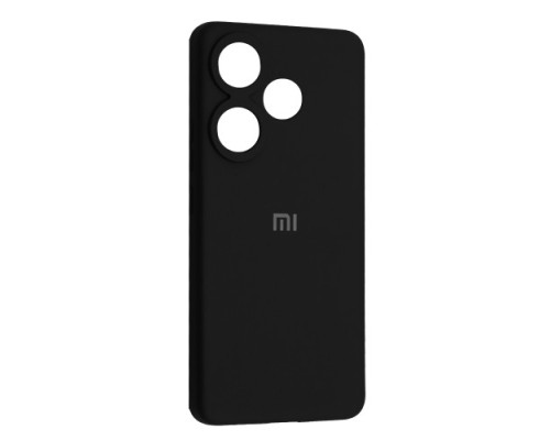 Чохол Silicone Case Full for Xiaomi Poco F6 Black mag-2000001574072106890