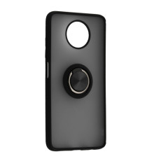 Чохол Gingle Ring Case for Xiaomi Redmi Note 9T/Note 9 5G Black mag-2000001574263106904