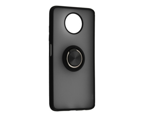 Чохол Gingle Ring Case for Xiaomi Redmi Note 9T/Note 9 5G Black mag-2000001574263106904