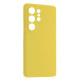Чохол Silicone Case luxury для Samsung S25 Ultra Yellow mag-2000001577844142851