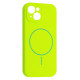 Чохол Silicone Case Full Camera Fine Ring MagSafe for iPhone 15 Emerald Green mag-200000158593161863
