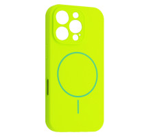 Чохол Silicone Case Full Camera Fine Ring MagSafe for iPhone 16 Pro Max Emerald Green mag-200000158662461932