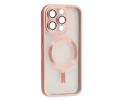 Чохол SHINING Camera MagSafe for iPhone 16 Pro Rose gold mag-2000001586969146998