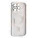 Чохол SHINING Camera MagSafe for iPhone 16 Pro Max Silver mag-2000001587140132107