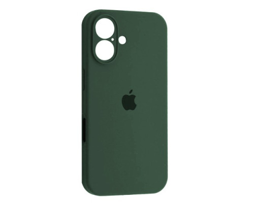 Чохол Silicone Case Full Camera Copy for iPhone 16 (58) pine green дефект пакування mag-2000001589687131251