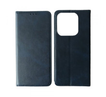 Чохол-книжка Black TPU Magnet for Xiaomi Redmi Note 14 4G Global version Blue mag-2000001592823136973