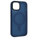 Чохол TOTAL MATTE MAGSAFE for iPhone 16 Pro Max Dark blue mag-2000001593356133794