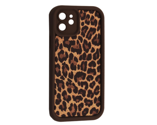 Чохол LEOPARD Case for iPhone 12 Brown 2 mag-2000001596760135718