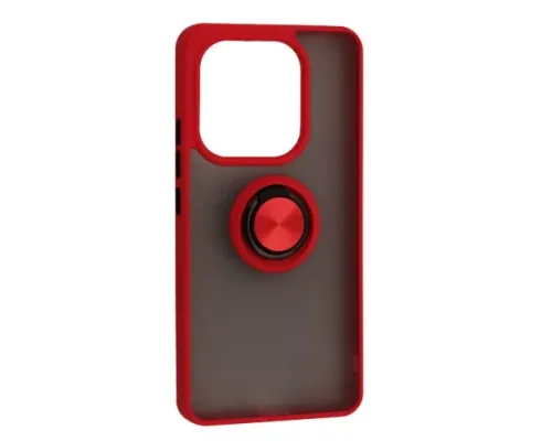 Чохол Gingle Ring Case for Xiaomi Redmi Note 14 4G EU Red mag-2000001598856144184