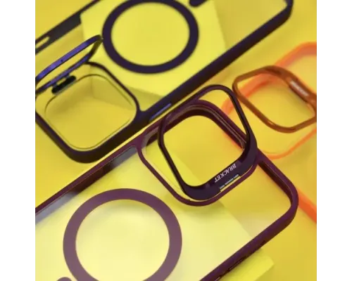 Чохол BRACKET CLEAR CAMERA LENS MAGSAFE for iPhone 14 Pro Black mag-2000001504666105416