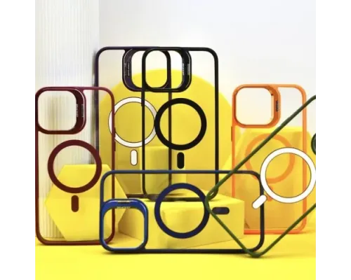 Чохол BRACKET CLEAR CAMERA LENS MAGSAFE for iPhone 14 Pro Black mag-2000001504666105416