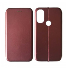 Чохол-книжка Level for Motorola E40 Marsala mag-200000150738419643