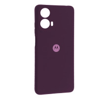 Чохол Silicone Case Full for Motorola G24 4G Grape mag-2000001520772134613