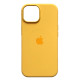 Чохол 1:1 Original Silicone Case with MagSafe for iPhone 15 Pro Sunshine mag-2000001527948105707