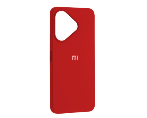 Чохол Silicone Case Full for Xiaomi Redmi 13/Poco M6 4G Red mag-200000153634651134