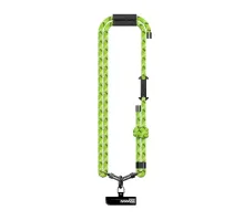 Шнурок ROCK (150см) 8mm з карабіном Multifunctional Glow in the Dark Phone Lanyard Green mag-2000001648247152249