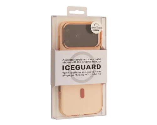 Чохол KZDOO ICEGUARD MagSafe for iPhone 17 Pro Orange mag-2000001648490145164
