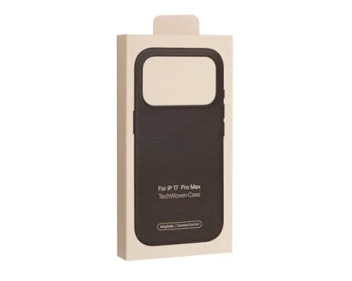 Чохол TechWoven Case with MagSafe for iPhone 17 Pro Max Sienna mag-2000001657805146235