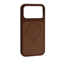 Чохол New Silicone Case MagSafe для iPhone 17 Pro Max New Brown mag-2000001658338147419